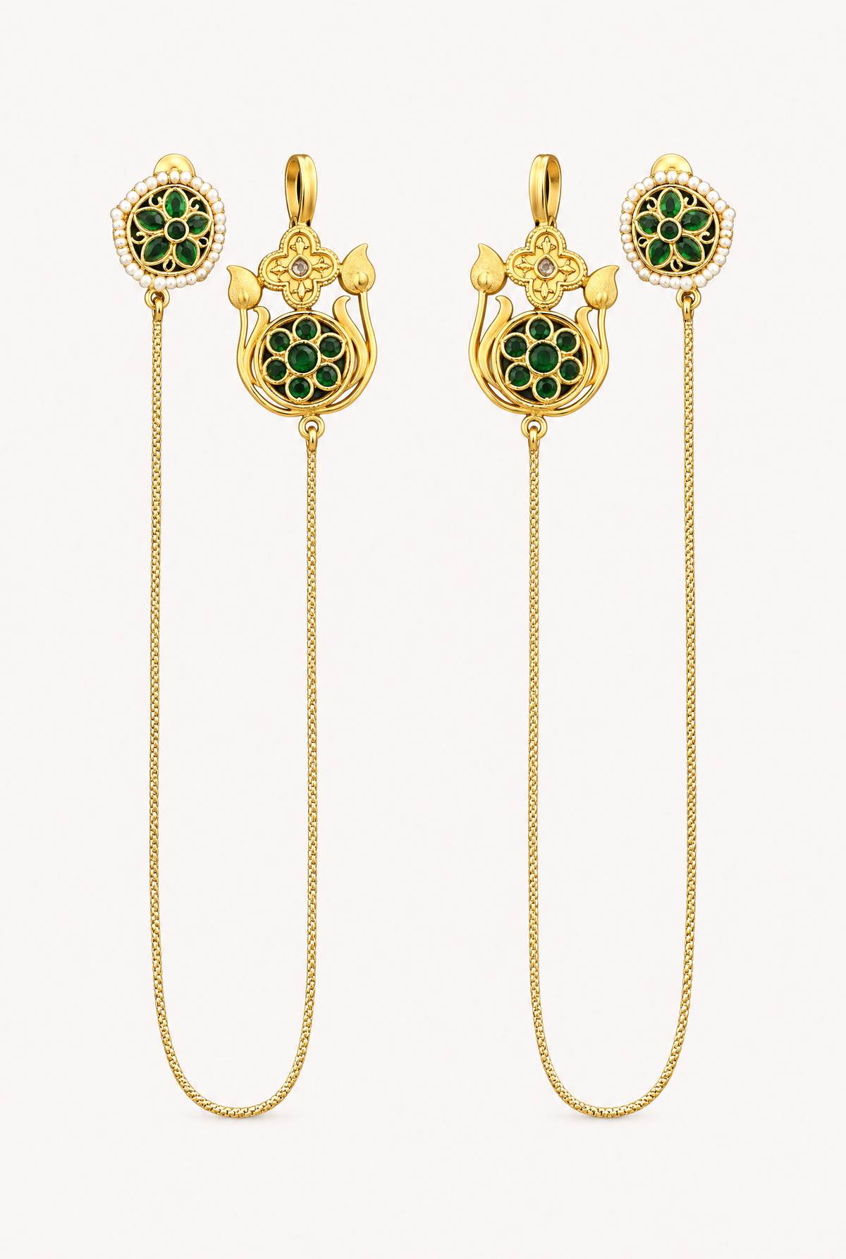Kuhu Kaan Chain Earring