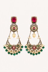 Premium Gulnaar Chandbali