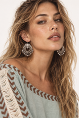 Lotus Earrings