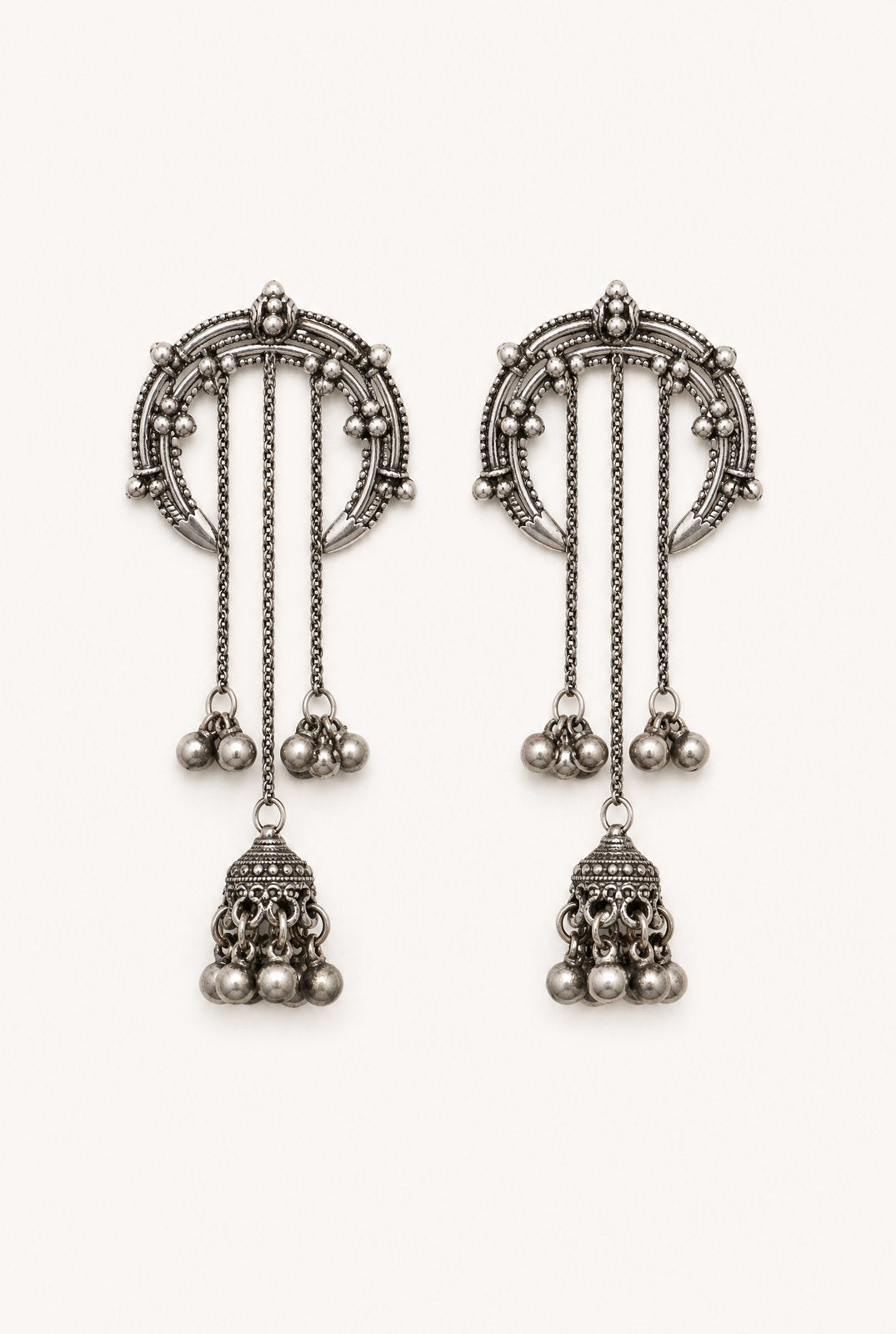 Rooh Oxidized Earring