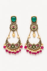 Firdaus Chandbali (Green)