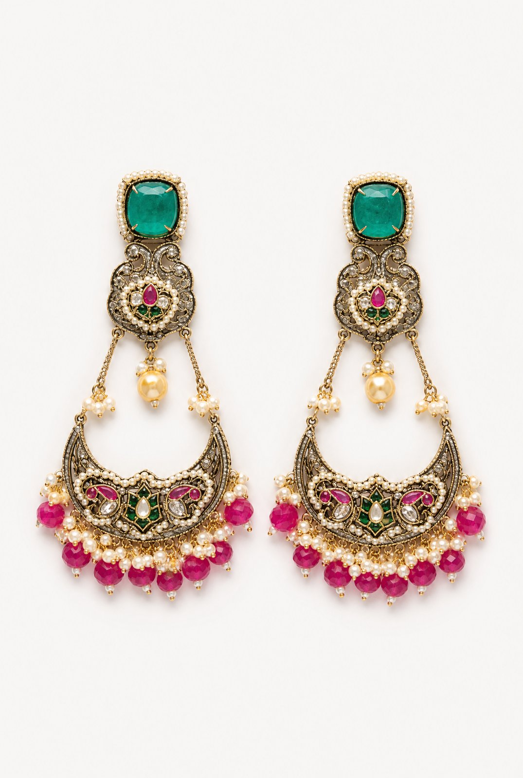 Firdaus Chandbali (Green)