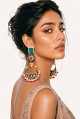 Firdaus Chandbali (Green)