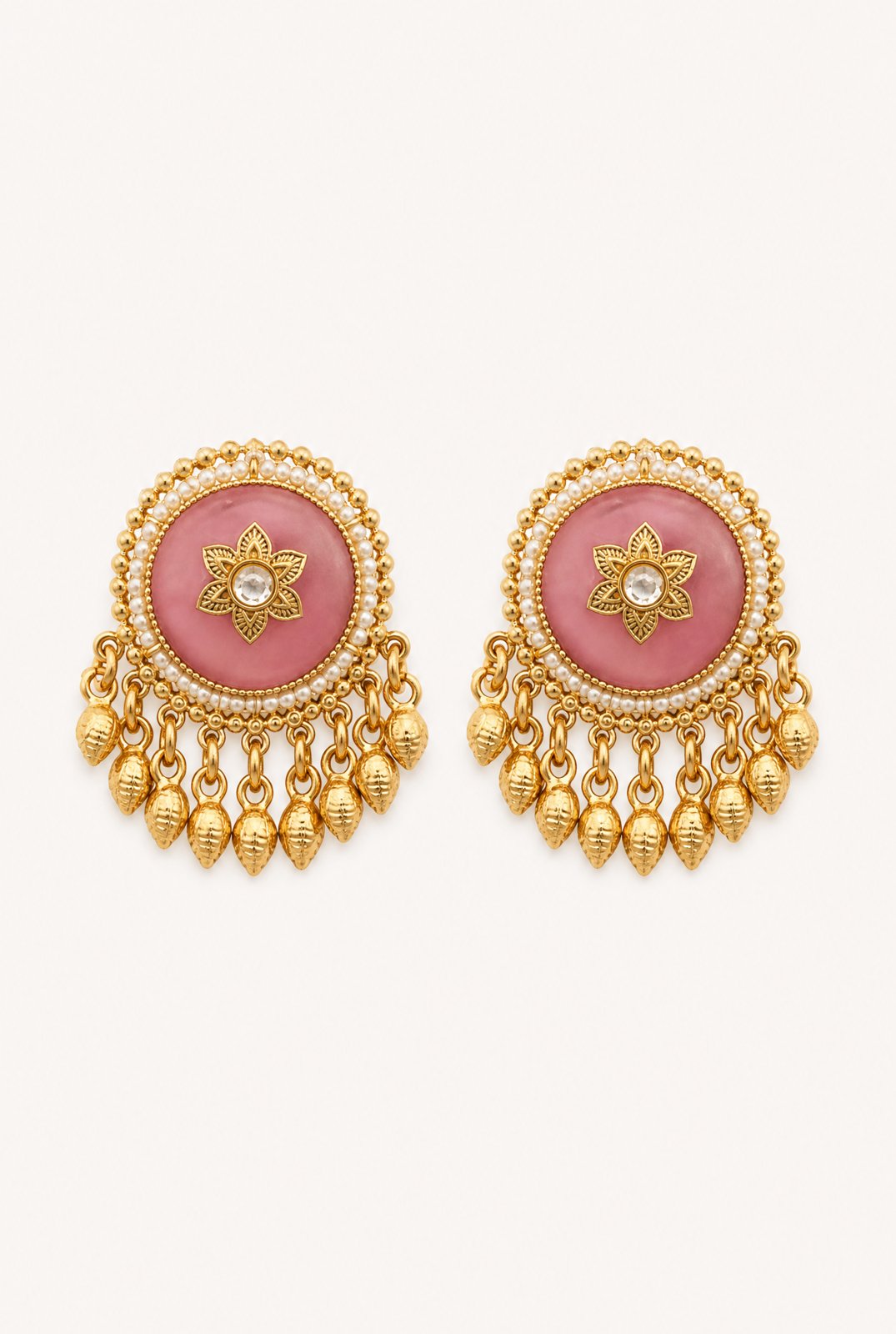 Gulabi Gulab Studs (Pink)