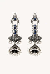 Neelam Oxidized Earring